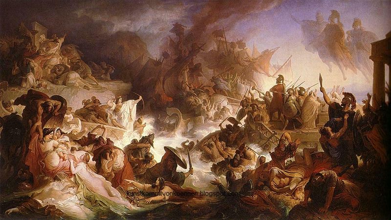 Wilhelm von Kaulbach Battle of Salamis